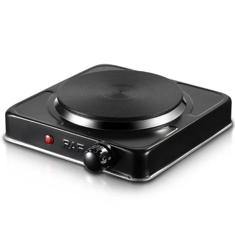 RAF 1000W Electric Hot Plate Single Burner Portable Stove Cooker Adjustable Heat Control