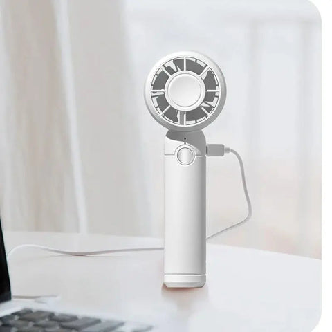 Best-selling USB mini fan, rechargeable mini fan, portable handheld cooling fan, suitable for office travel, outdoor camping