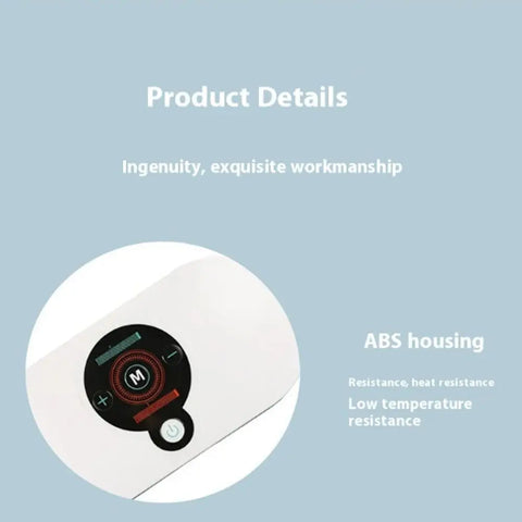 5 Modes Abdominal Massager 18 Level Anti-cellulite Belly Fat Burner Adopt EMS Technology and Heating Vibrate Belly Belt Slimmer