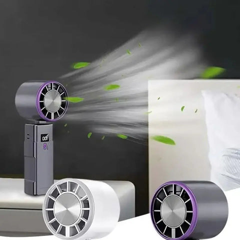 Best-selling USB mini fan, rechargeable mini fan, portable handheld cooling fan, suitable for office travel, outdoor camping