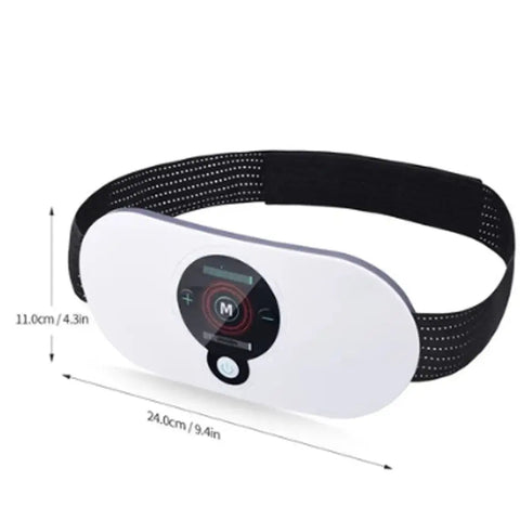 5 Modes Abdominal Massager 18 Level Anti-cellulite Belly Fat Burner Adopt EMS Technology and Heating Vibrate Belly Belt Slimmer